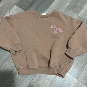 Zara Girls Sweatshirt 3-4T